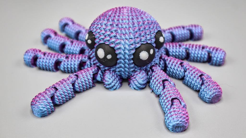 Articulated Crocheted Spider