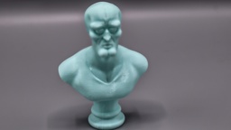 [SQD-WRD-S] Handsome Squidward Bust